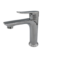 New design deck mounted single handle chrome basin faucet basin bathroom tap and wash basin faucet with high quality